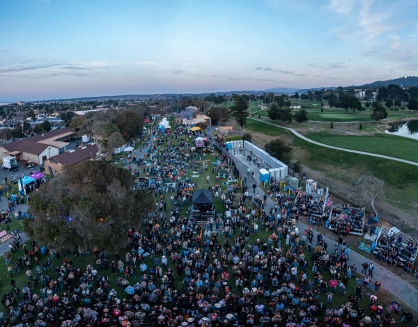 A Crowd Of People At Rebels & Renegades Music Festival