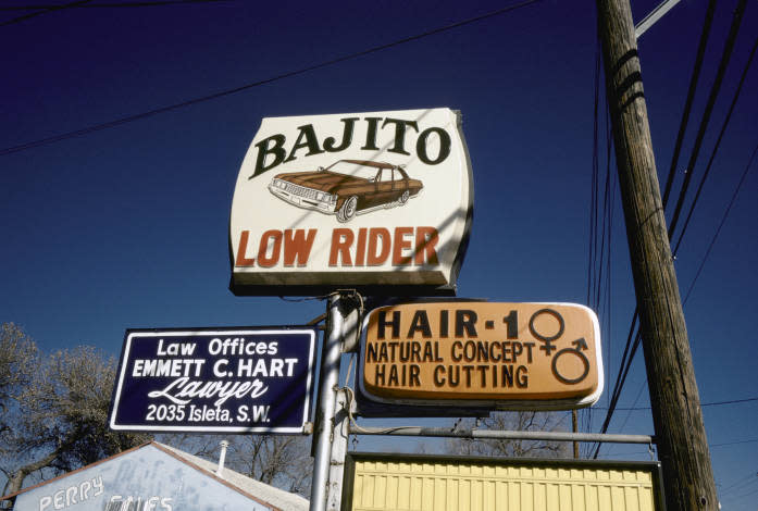 Bajito Low Rider Shop (Pre-1937 Rte 66, c. 1966)