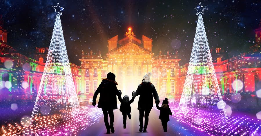 Blenheim Palace Christmas Lights Trail