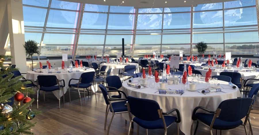 Festive lunch at the British Motor Museum