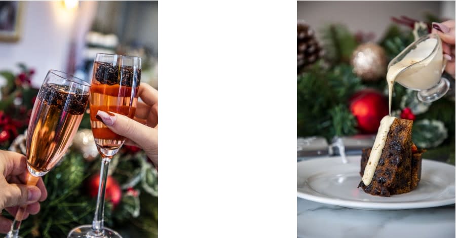 Festive dining at Bowden Hall