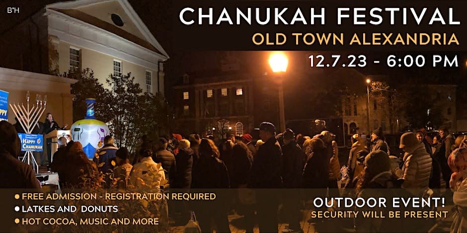 Chanukah Festival at Old Town Alexandria