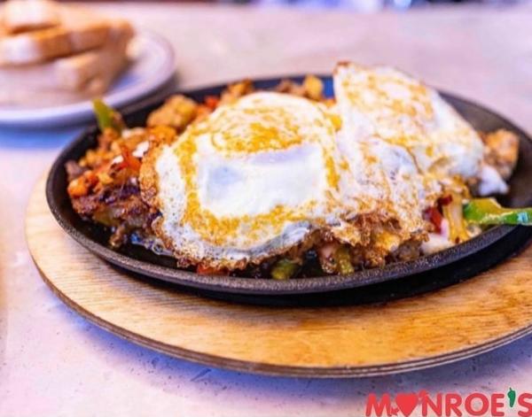 Breakfast Fajitas at Monroe's