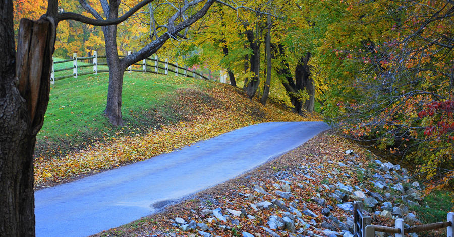 Fall at Brandywine Valley national Scenic Byway