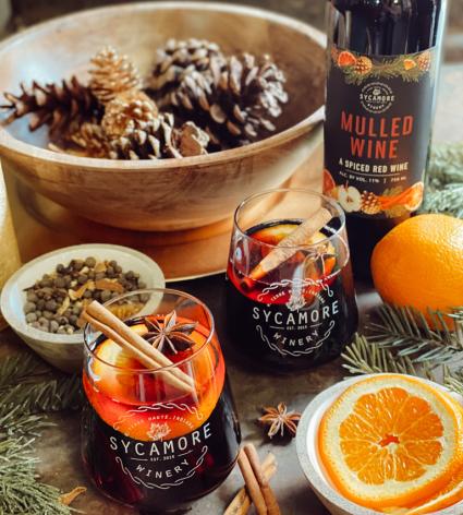 Mulled wine at Sycamore Winery