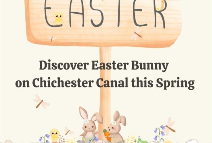 Easter Bunny Boat Trips at Chichester Canal