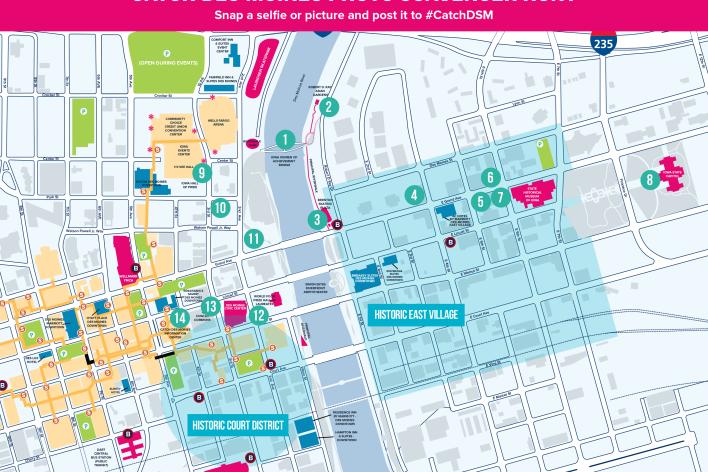 Map Of Downtown Des Moines Greater Des Moines Maps | Downtown & Surrounding Areas
