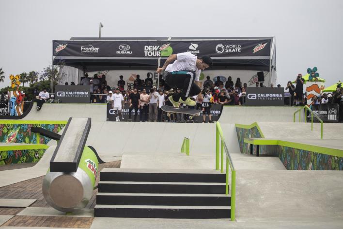 People Skateboarding During Dew Tour In Des Moines, IA