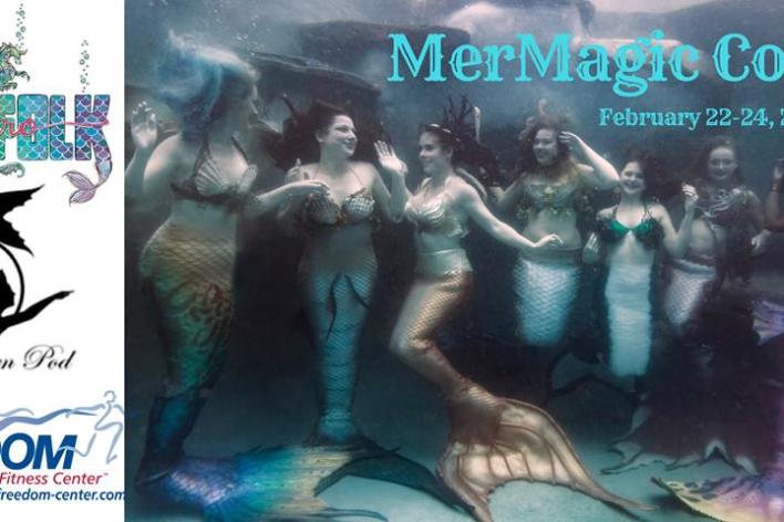 group of Mermaids at mermagic con