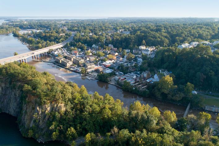 Occoquan - Aerial View