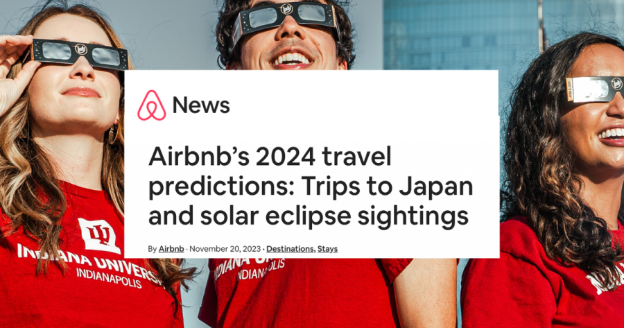 Airbnb Media Hit Solar Eclipse 2024