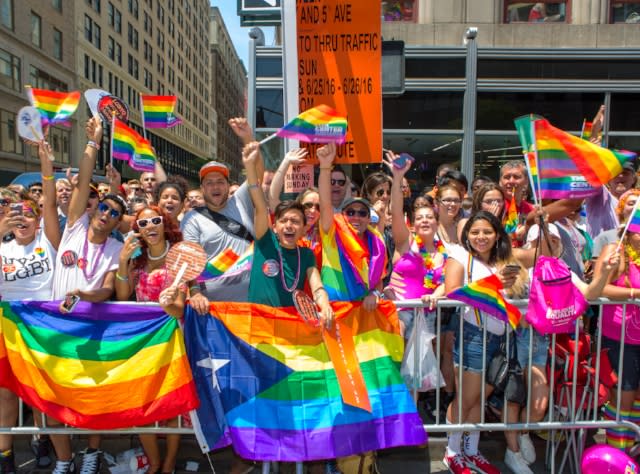 New York City Pride March; Photograph: Chris Gagliardi