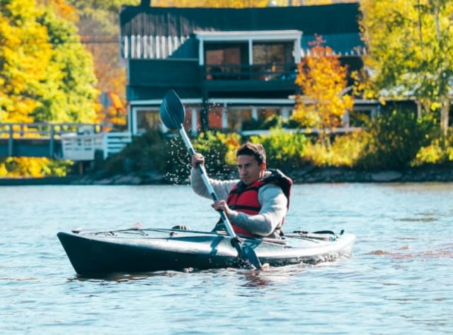 Kayaking in the Catskills - Fall - Photo by Beautiful Destinations