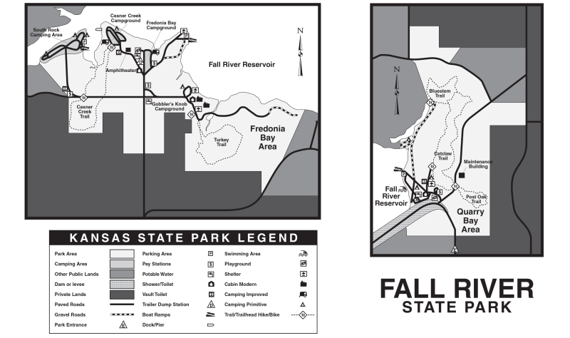 Fall River State Park Map