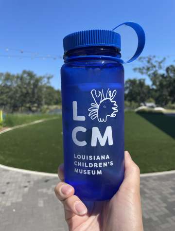 Louisiana Children's Museum Water Bottle