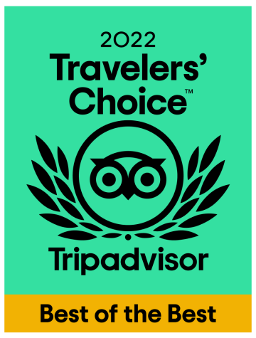 Tripadvisor Travelers' Choice - Best of the Best 2022