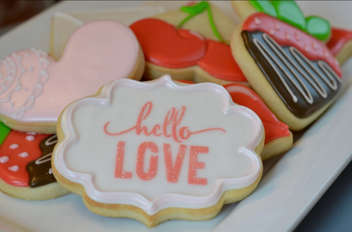 Valentine's Cookies at SugarBot Sweet Shop