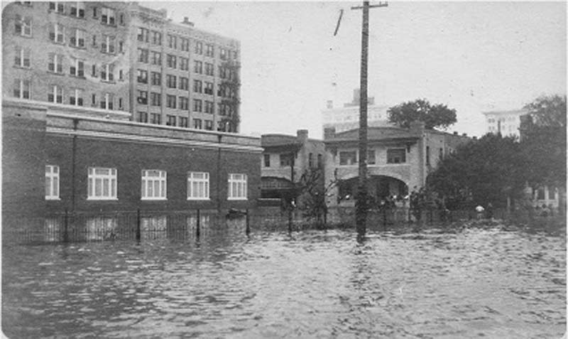 flooding downtown