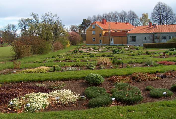 Ibsen's herbal garden at Dømmesmoen in Grimstad