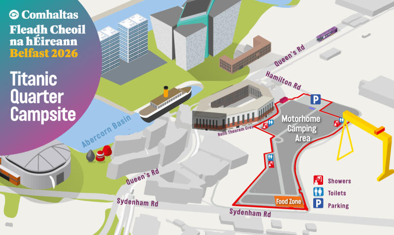 Titanic Quarter Map