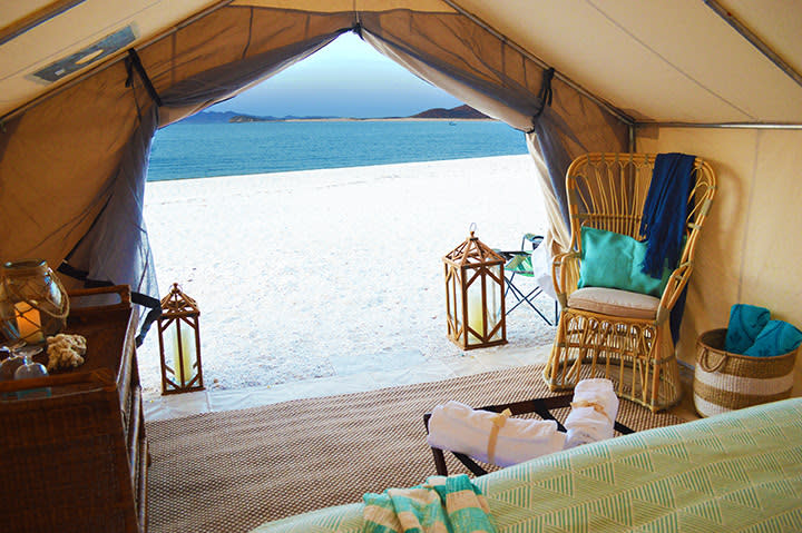 glamping espiritu santo