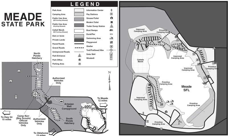 Meade State Park Map