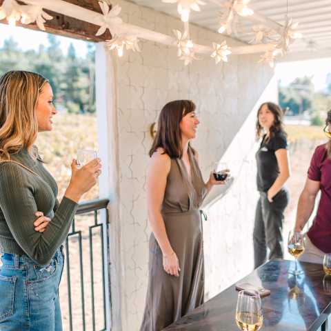 Wine with friends