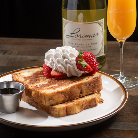 Lorimar Cafe - French Toast & Mimosa
