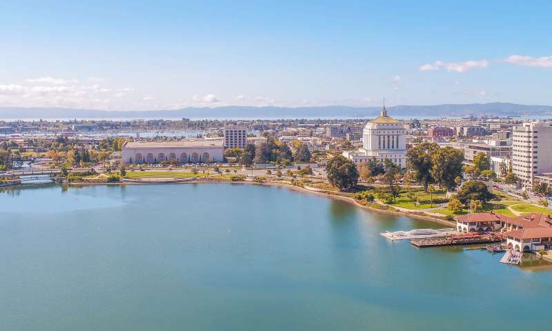 Lake Merritt Aerial