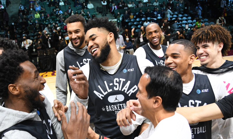 NBA All-Star Practice