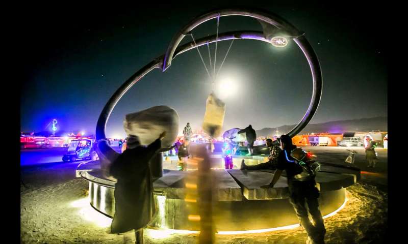 The Universe Revolves Around You, Burning Man 2012