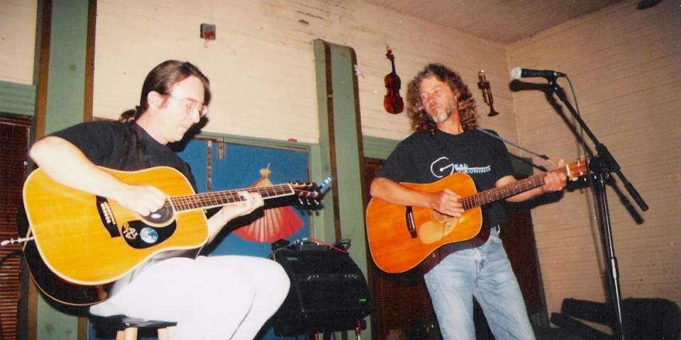 Terry Ware and Bob Childers Playing at The Farm