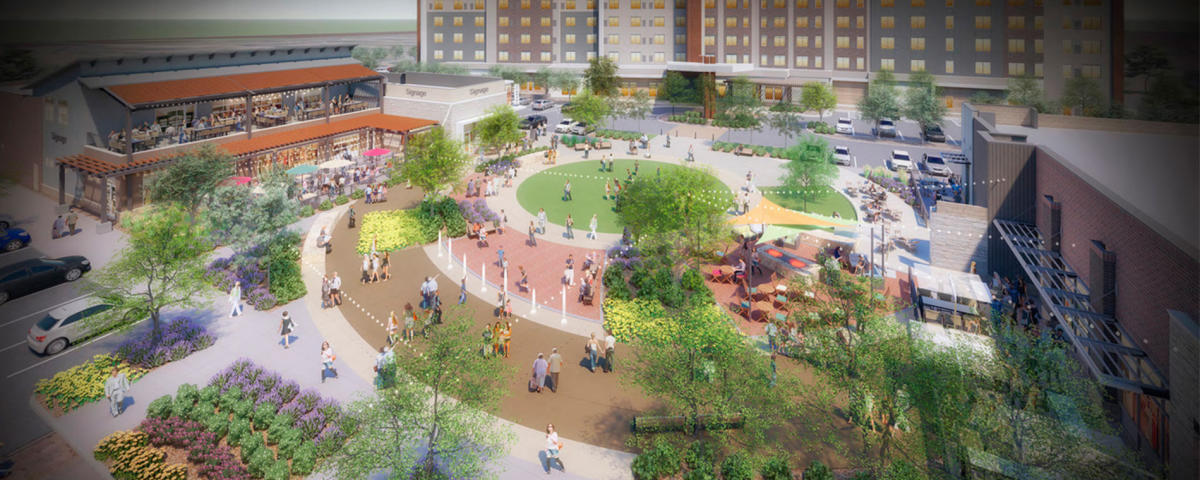 Yard at Fishers District