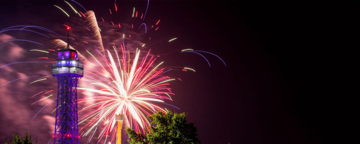 Kings Dominion Memorial Day fireworks