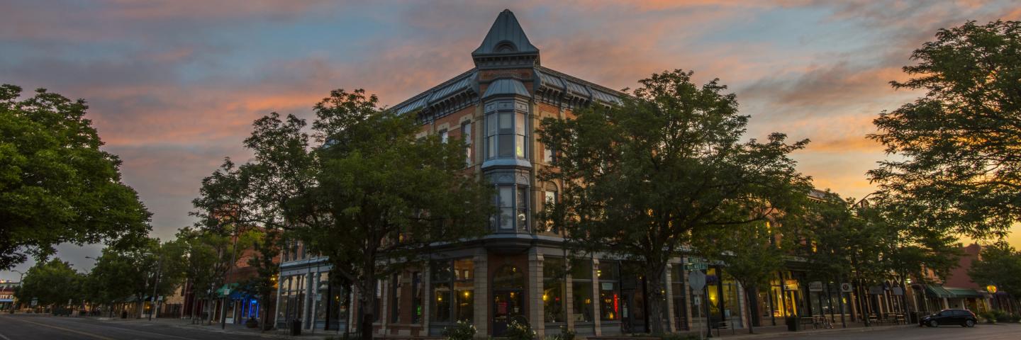 Copy of Linden Hotel sunrise
