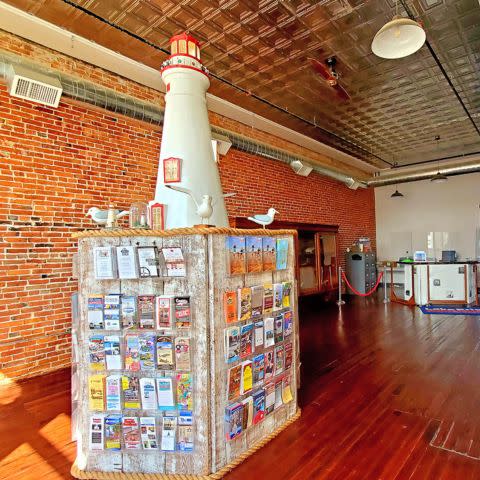 S&IO welcome center Sandusky interior