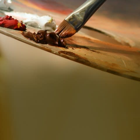 Paint and Paintbrush