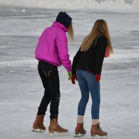 Pier Village is ice skating through the winter season 