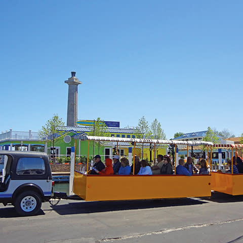 group of people traveling