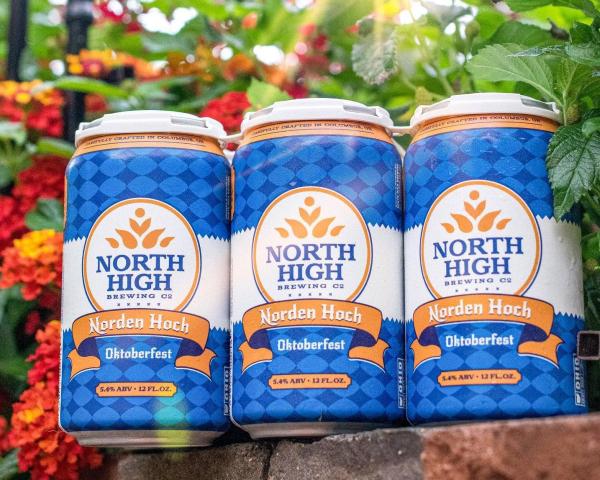 North High Brewing Norden Hoch cans