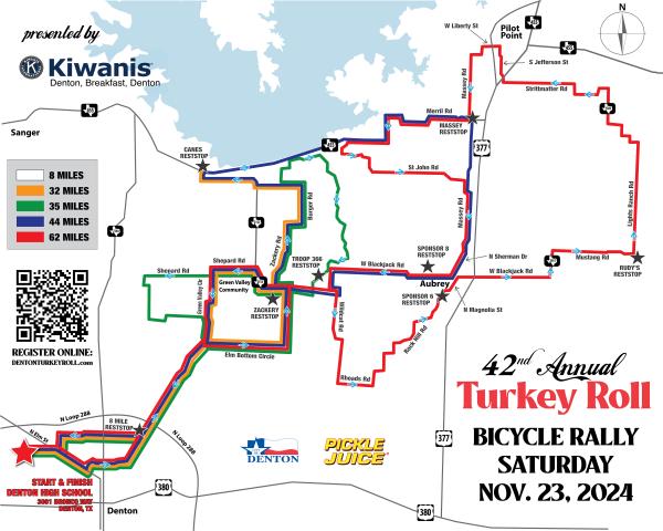 Turkey Roll Map 2024