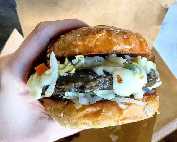 Harvest Pizza Burger
