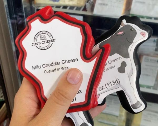 Pine River Dairy cheese shapes