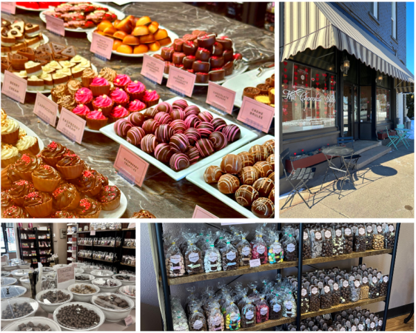 Chocolate Shop Collage