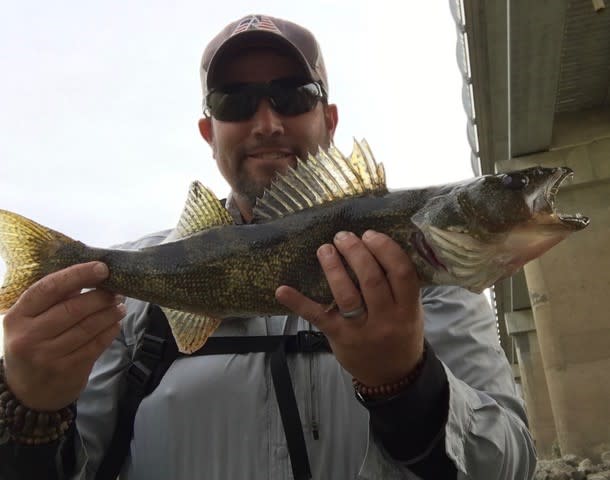 Fish caught on one Fort Wayne, Indiana's three rivers.