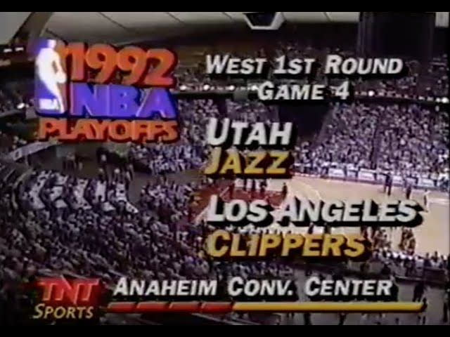 1992 NBA Playoffs in Anaheim