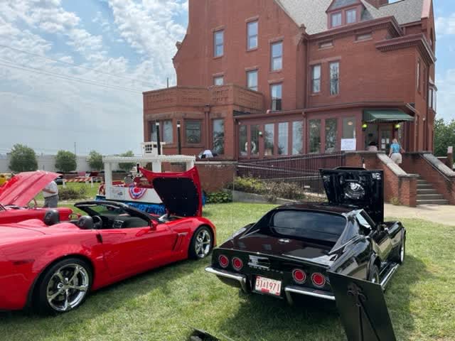 Howard Steamboat Museum Car Show.