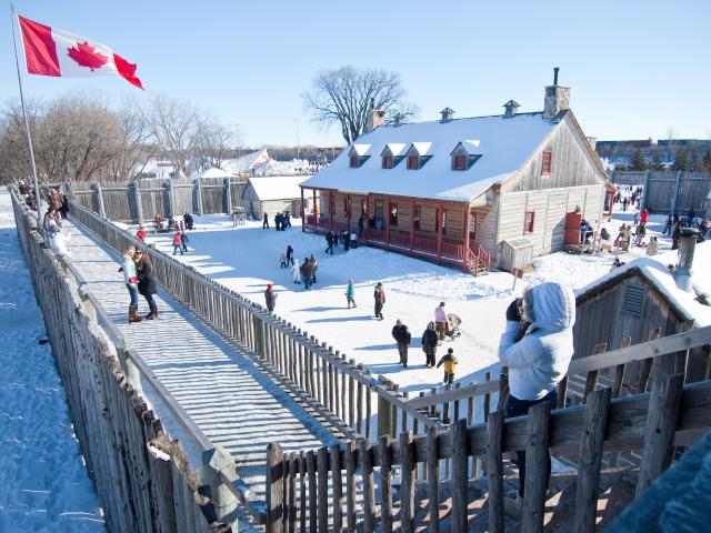 View Fort Gibraltar, Festival du Voyageur