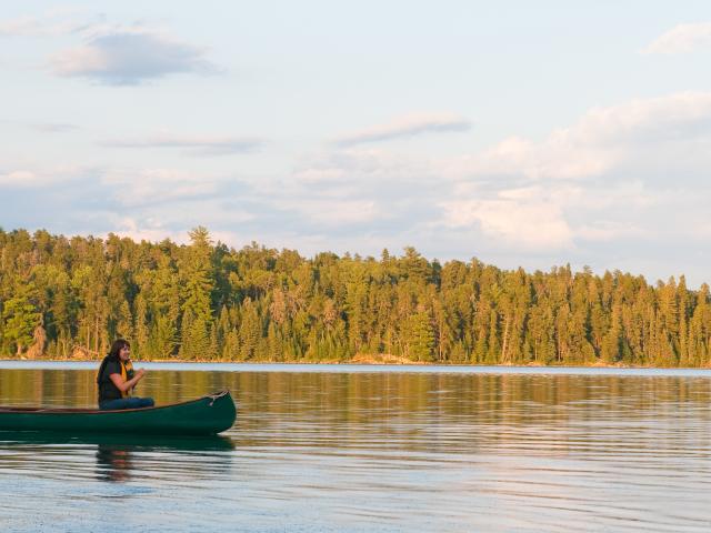 Morning Canoe, Falcon Trails Resort