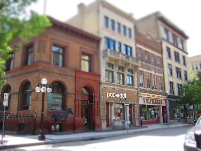 Travel through Time in Winnipeg's Exchange District